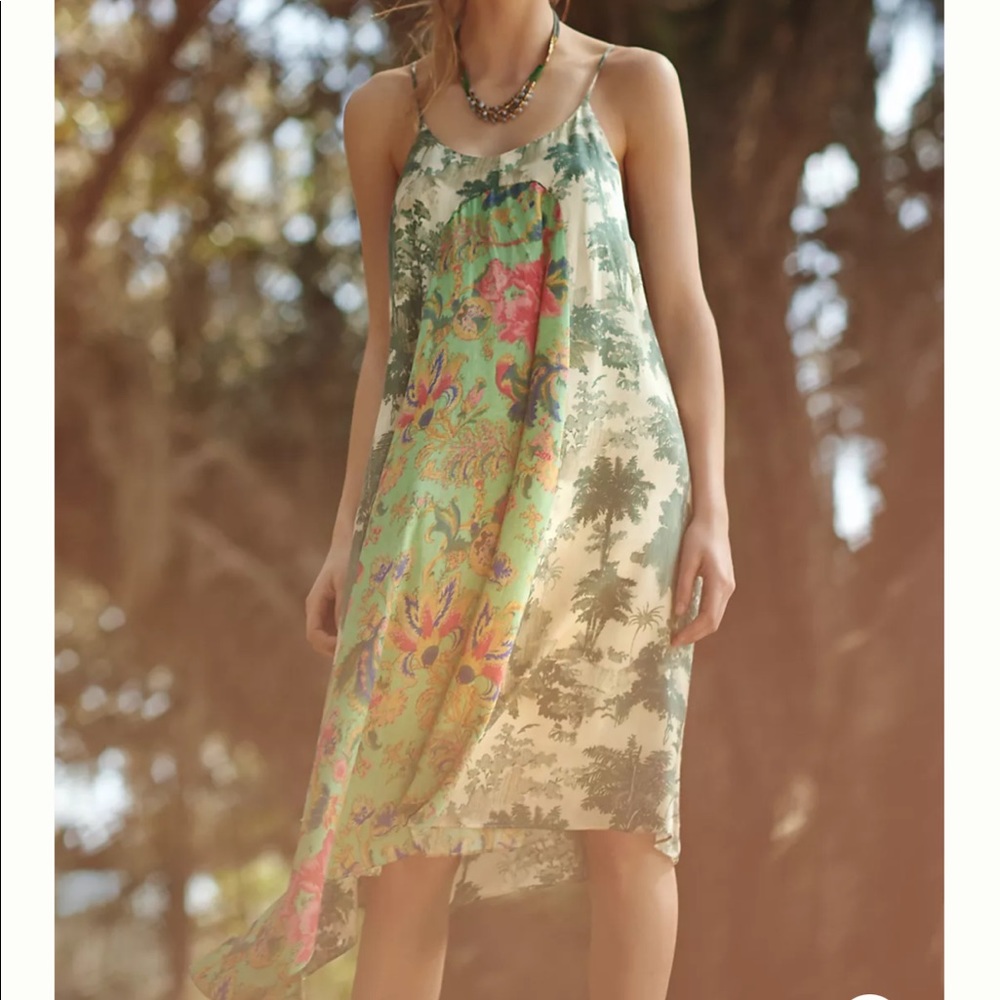 Anthropologie Maeve Santee Swing Dress
